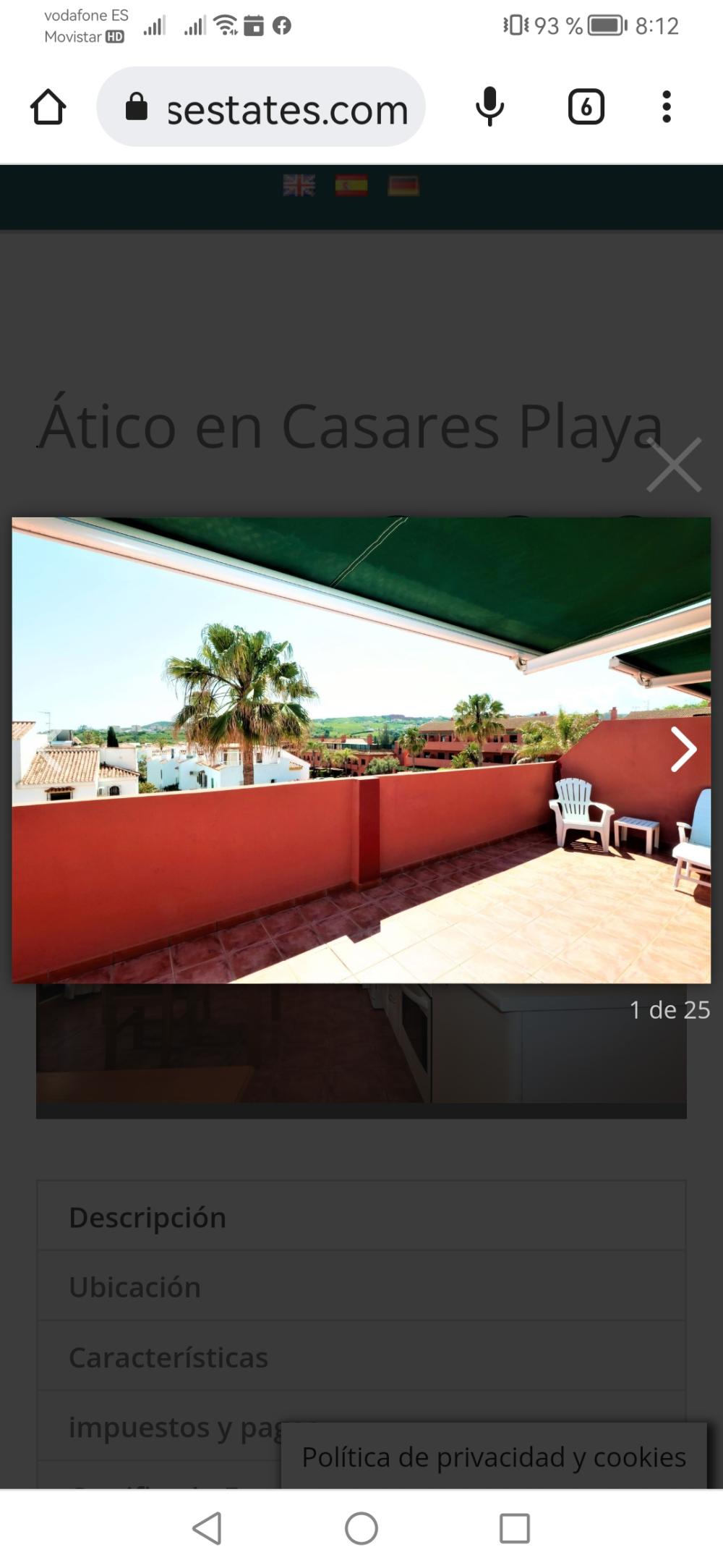  à vendre penthouse Bahía De Casares Costa Del Sol Occidental 12