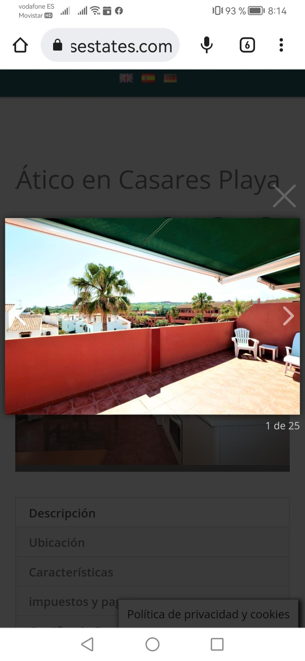  à vendre penthouse Bahía De Casares Costa Del Sol Occidental 4