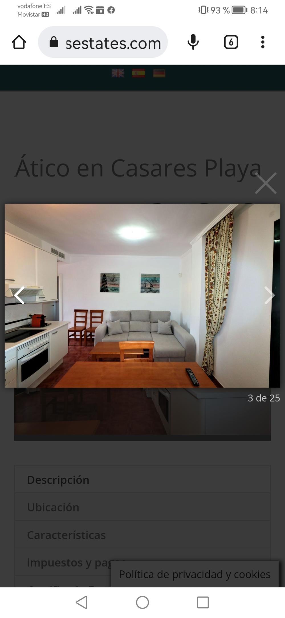  à vendre penthouse Bahía De Casares Costa Del Sol Occidental 1