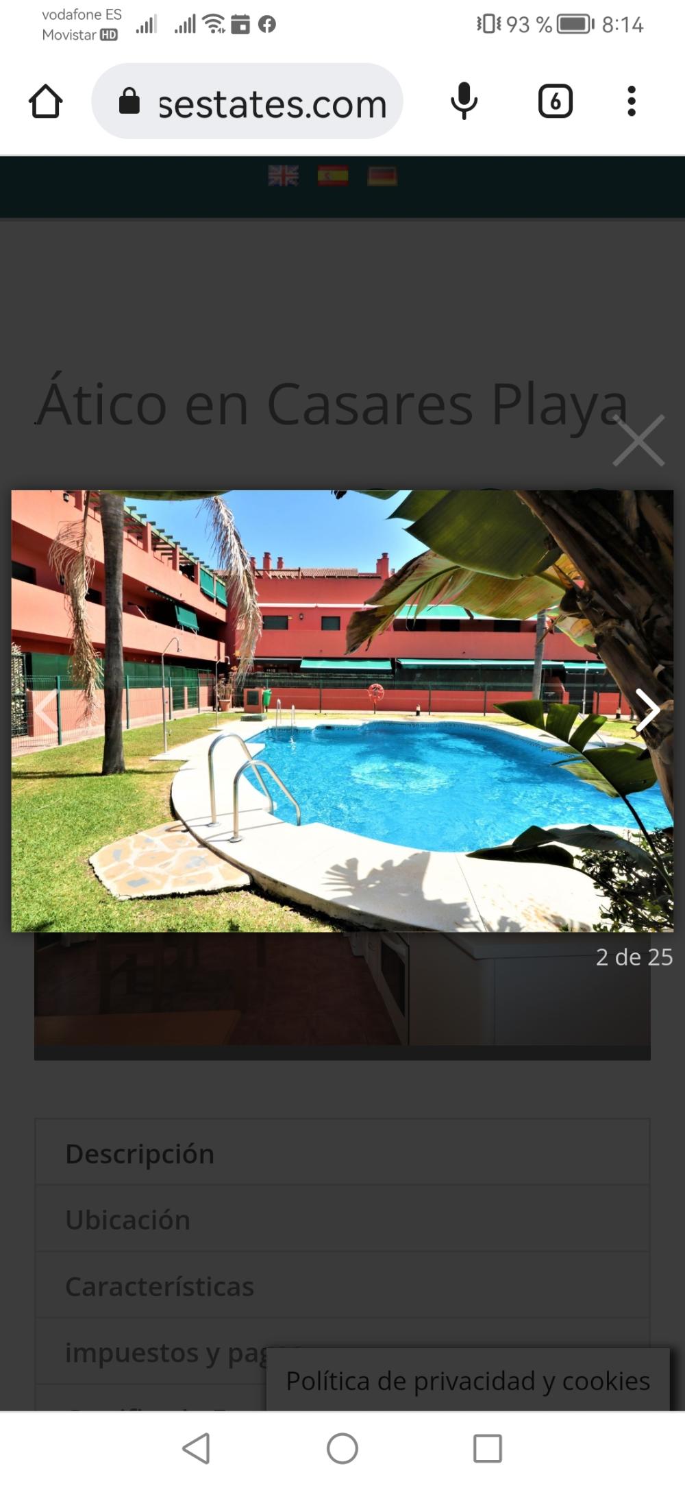  à vendre penthouse Bahía De Casares Costa Del Sol Occidental 5