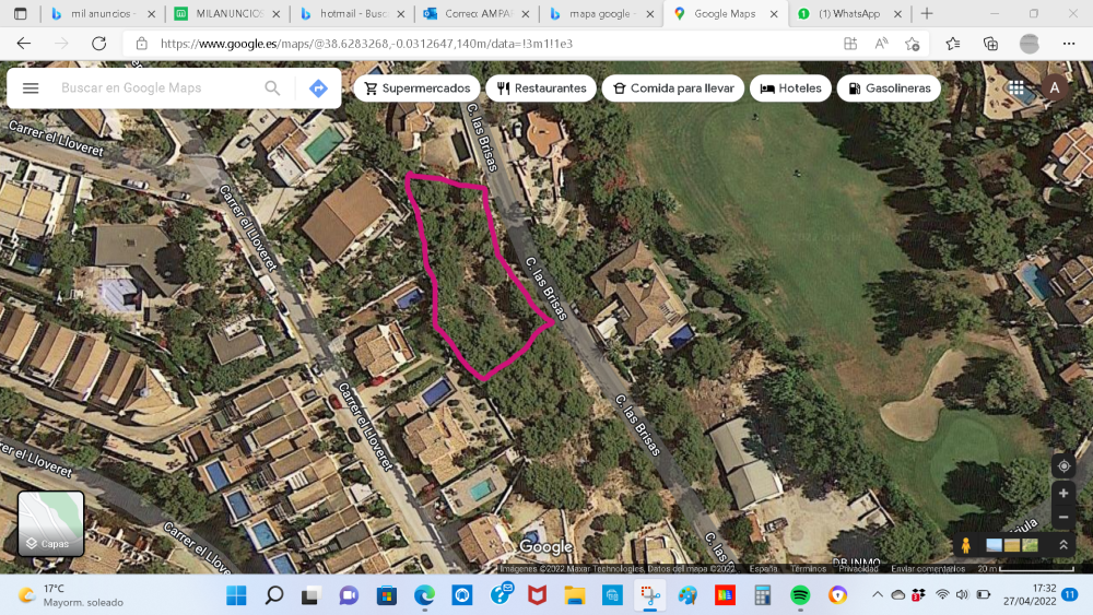  à vendre terrain Sierra De Altea Marina Baixa 23