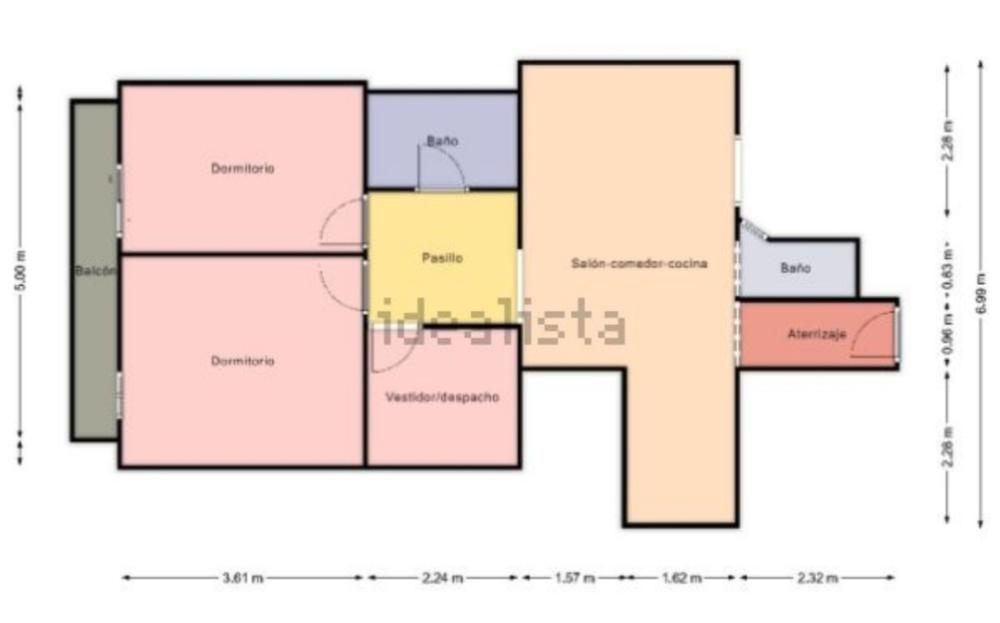 à vendre appartement Ciutat Vella-Raval Barcelonès 2