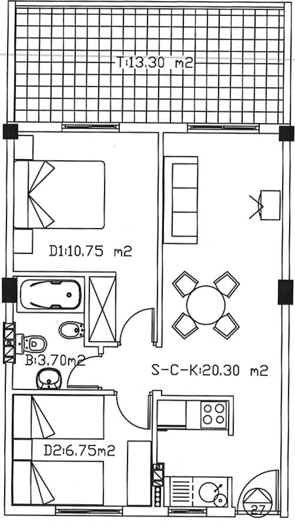  à vendre duplex Torrevieja Baix Segura 3