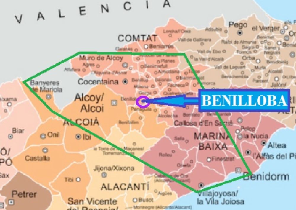  à vendre maison Benilloba Comtat 79