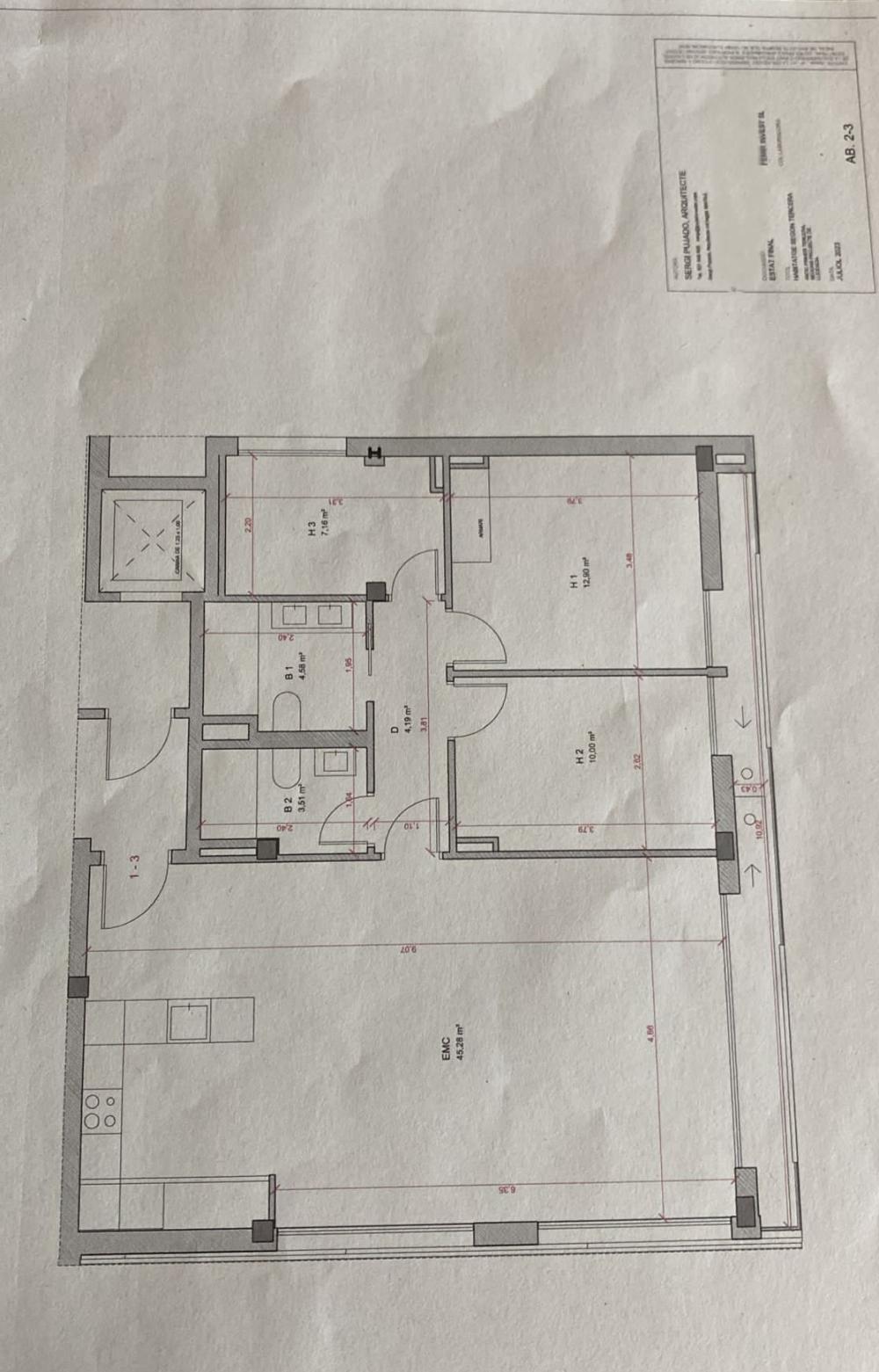  à vendre appartement Horta Guinardó-Carmel Barcelonès 23