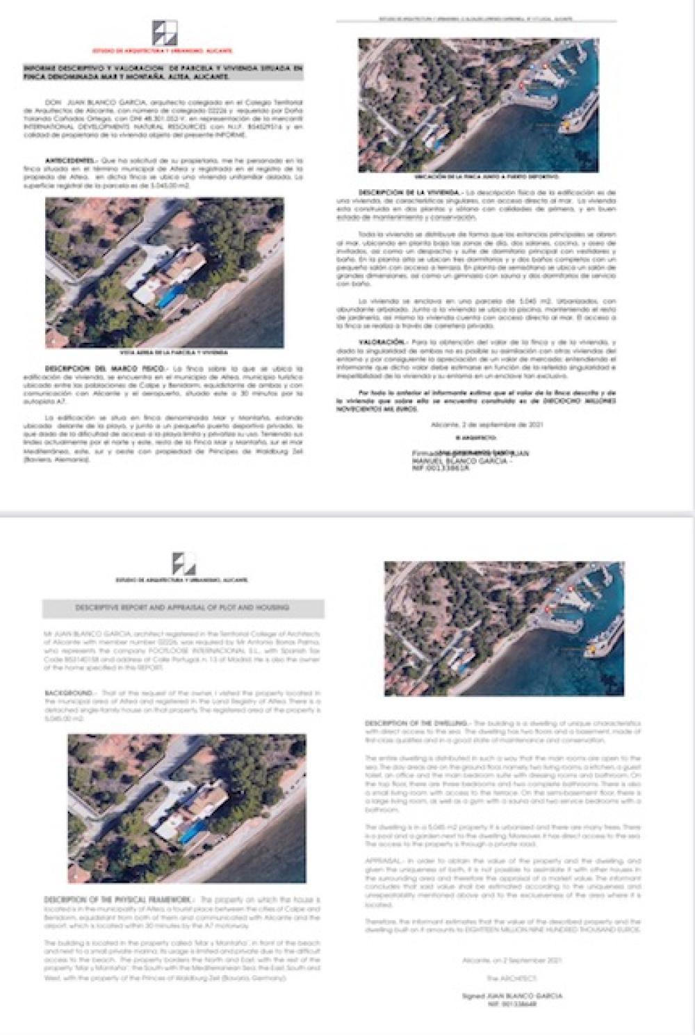 à vendre villa Altea Marina Baixa 2