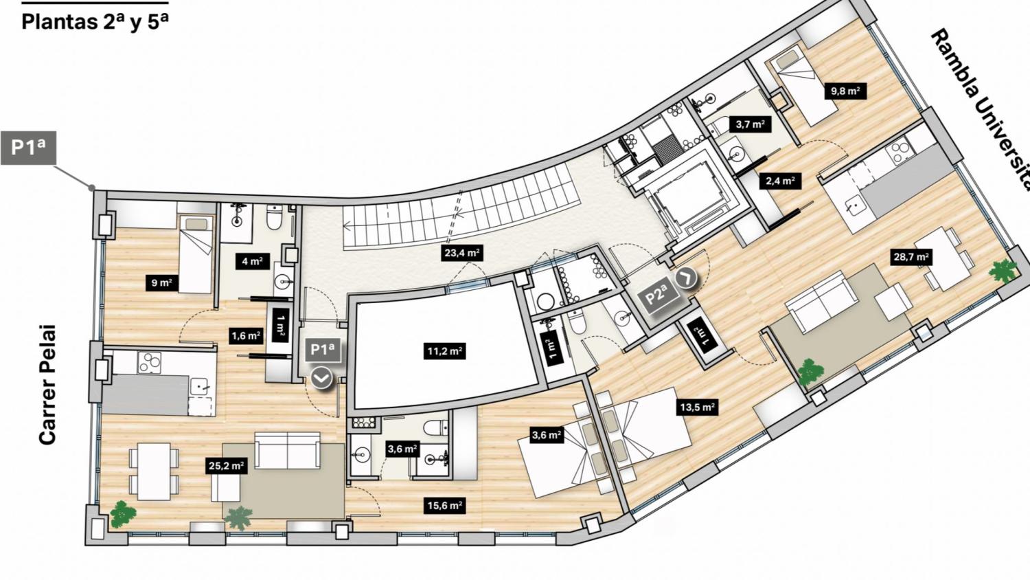  à vendre appartement Eixample-Dreta De L'eixample 08007 Barcelonès 9