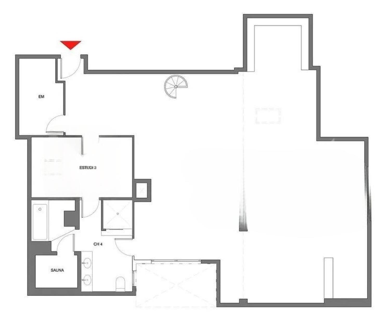  à vendre penthouse Les Corts-Pedralbes Barcelonès 7