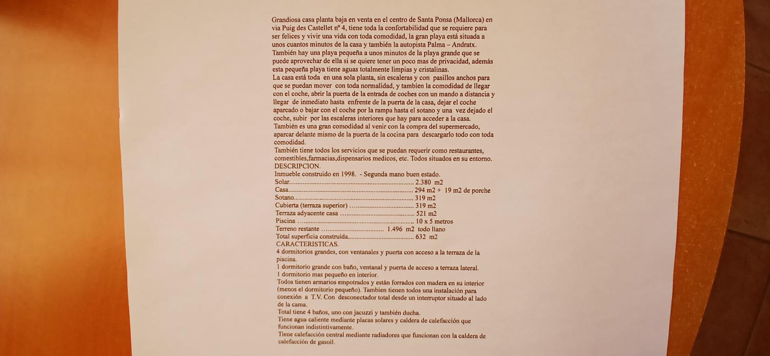  à vendre villa Santa Ponsa Ponent 45