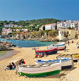 Propriétés au bord de la mer